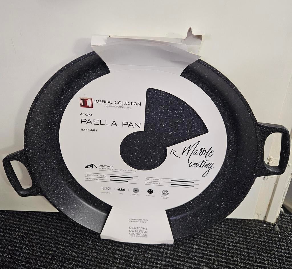 Imperial Collection Paella Pan 44cm - Nieuw, Huis en Inrichting, Ophalen of Verzenden, Nieuw