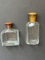 Antieke glazen parfumflesjes, Ophalen of Verzenden, Zo goed als nieuw, Parfumfles