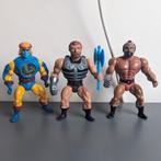 MOTU He-Man: Fisto 1983, Jitsu (zilver) 1983, Sy-Klone 1984, Ophalen of Verzenden, Gebruikt
