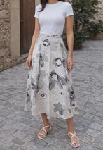 Leuk vintage linnen rok van Zara maat34, Zara, Ophalen of Verzenden, Zo goed als nieuw, Maat 34 (XS) of kleiner