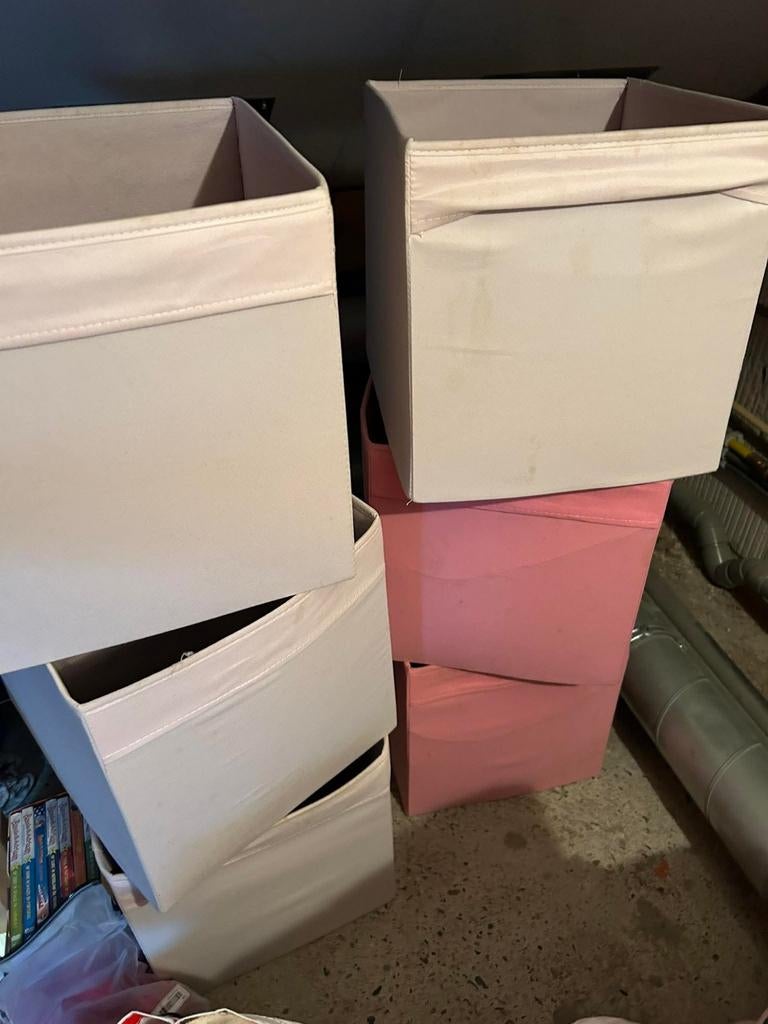 IKEA Expedit Kallax Drona opbergdozen - 6 stuks, Opvouwbaar, Minder dan 35 cm, Minder dan 50 cm, Ophalen of Verzenden