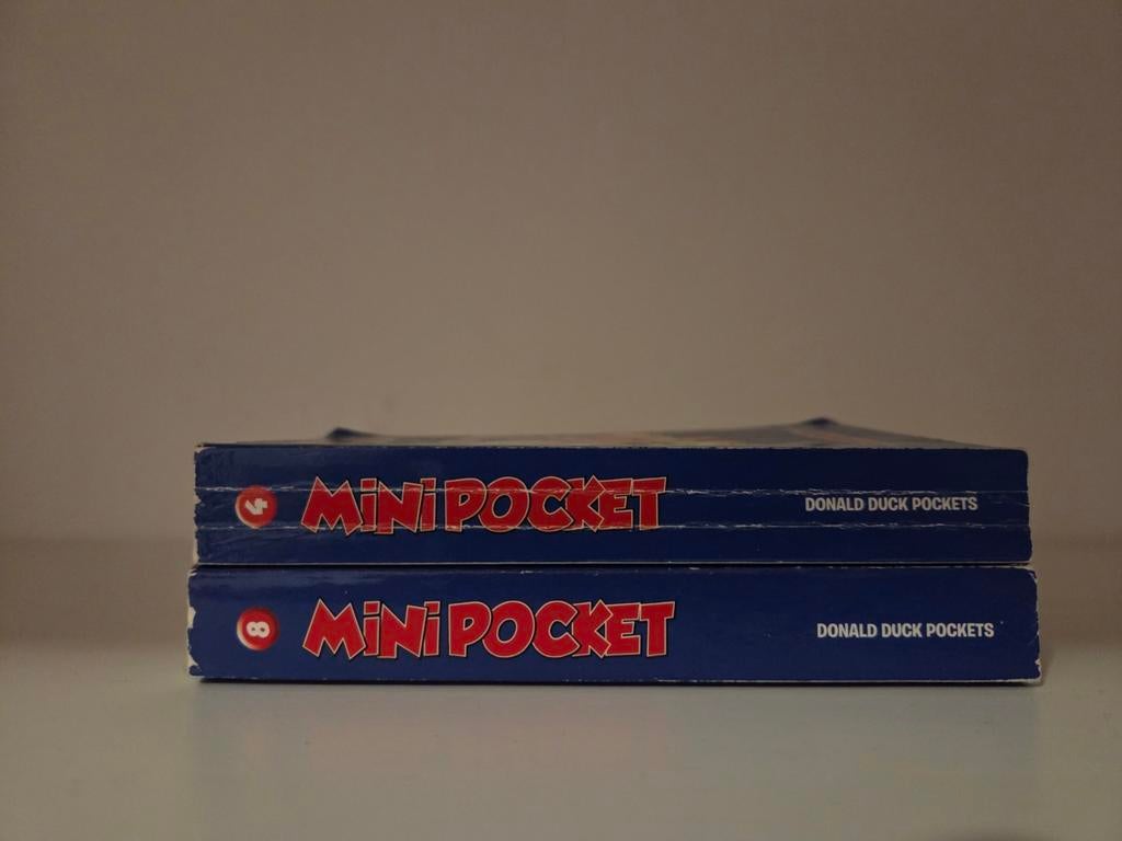 Donald Duck Minipockets Nr 4 & 8, Boeken, Stripboeken, Meerdere stripboeken, Ophalen of Verzenden, Gelezen, Donald Duck