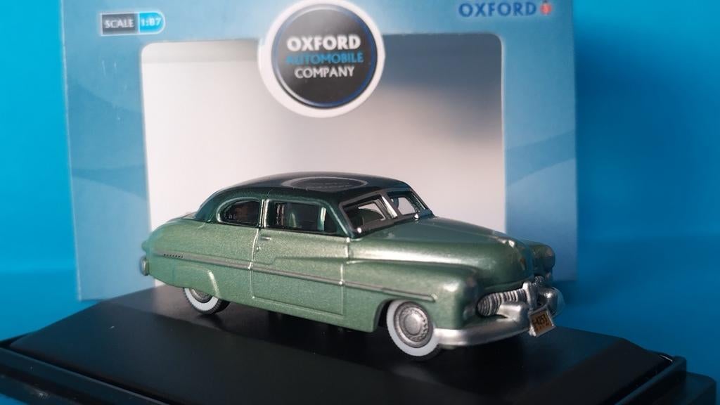 Mercury 1949 Adelia Green 1:87 H0 Oxford Diecast Pol, Overige merken, Auto, Verzenden, Nieuw