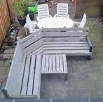 Gratis afhalen. Loungeset + Tuinset, Ophalen, Gebruikt, Kunststof