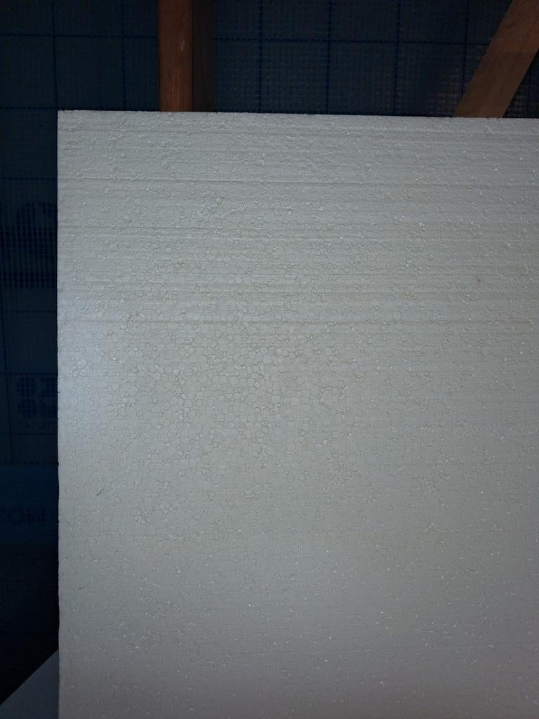 Tempex plaat 2000x1000x80mm, Doe-het-zelf en Verbouw, Isolatie en Afdichting, Ophalen, Dakisolatie, Nieuw, Minder dan 5 m²