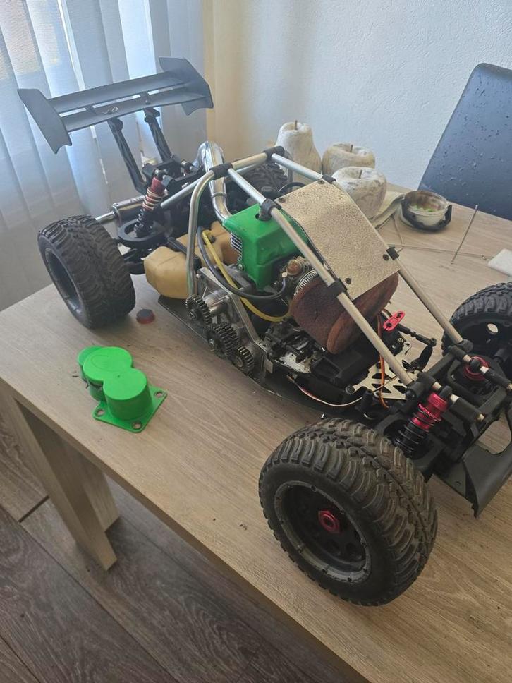 1:5 complete RC hobby, Hobby en Vrije tijd, Modelbouw | Radiografisch | Auto's, Gebruikt, Benzine, Overige schalen, RTR (Ready to Run)