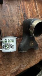 Koplamp en geëmailleerde beker puch, Ophalen of Verzenden, Gebruikt, Koplamp