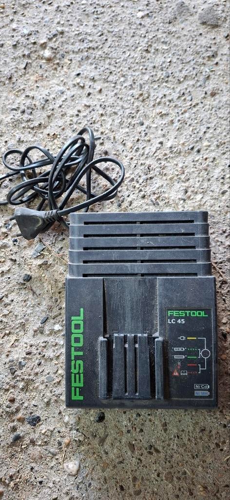 Festool LC45 oplader, Ophalen, Gebruikt