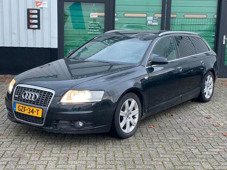 Audi A6 Avant - 3.0 TDI Quattro - 2008, Auto's, Audi, Bedrijf, A6, Diesel, Stationwagon, Automaat, Geïmporteerd, Zwart, Vierwielaandrijving