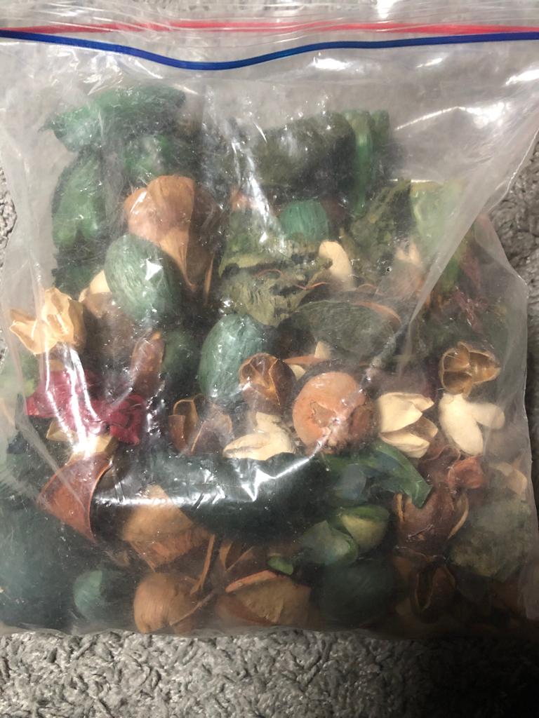 Zak met Potpourri - Decoratief, Ophalen of Verzenden, Gebruikt