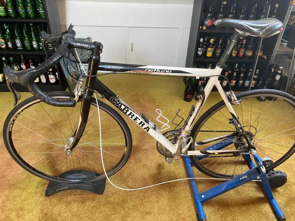 Carrera Neptuno racefiets, framehoogte 58 cm, 3x9 versn., Fietsen en Brommers, 28 inch, Gebruikt, Aluminium, 57 tot 61 cm