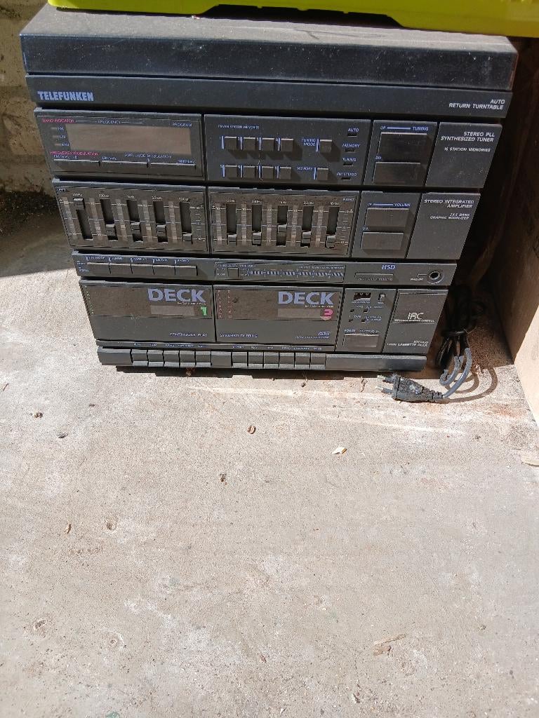 Instalatie Pickup telefunken, Ophalen of Verzenden