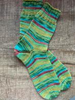 Handgebreide wollen sokken - Maat 45, Sokken en Kniesokken, Overige kleuren, Nieuw, Overige maten