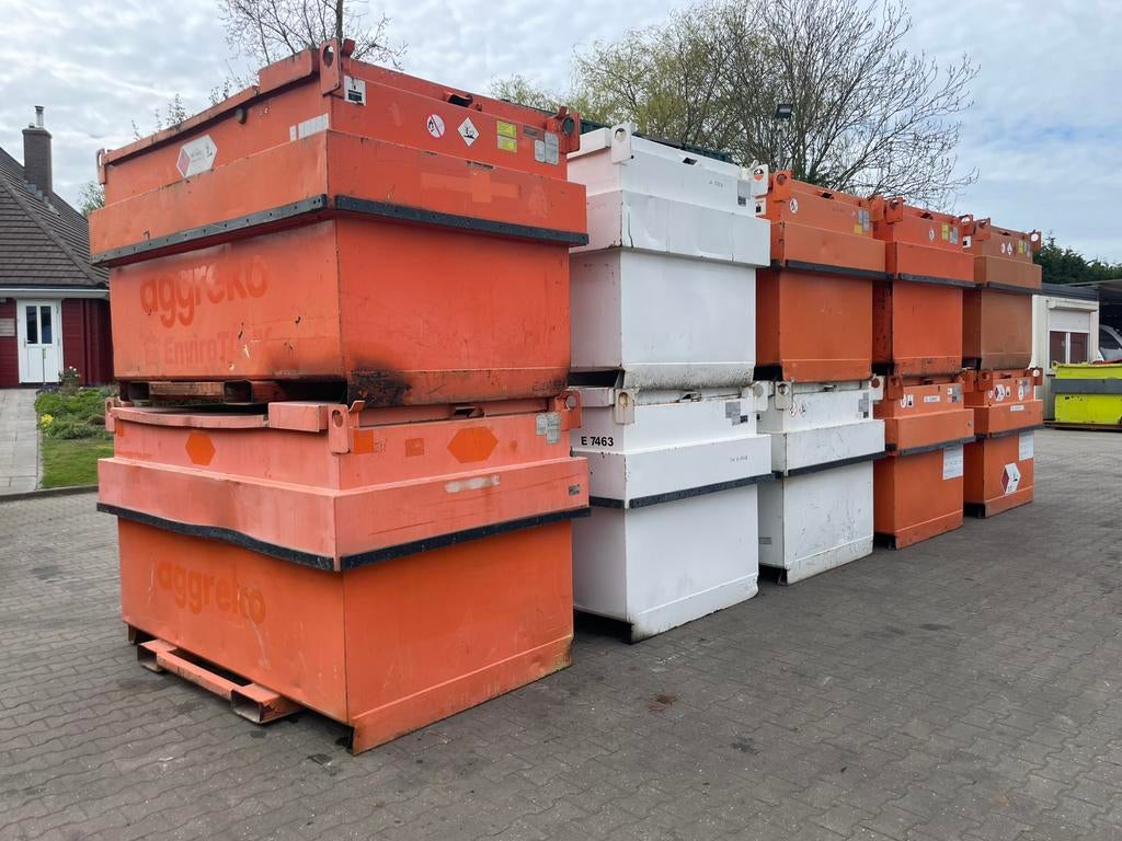 Dieseltank brandstoftank IBC tank 3000 liter, Ophalen