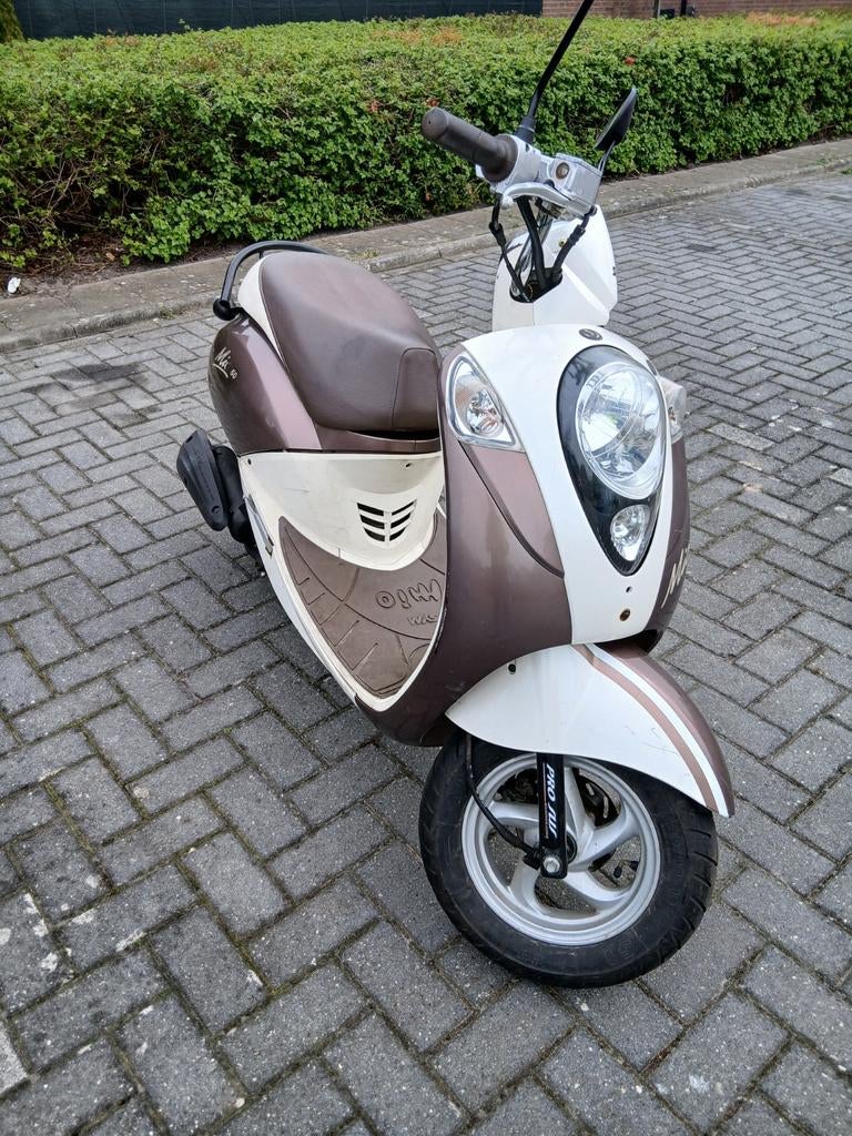 SYM Mio 50 snorscooter, Ophalen