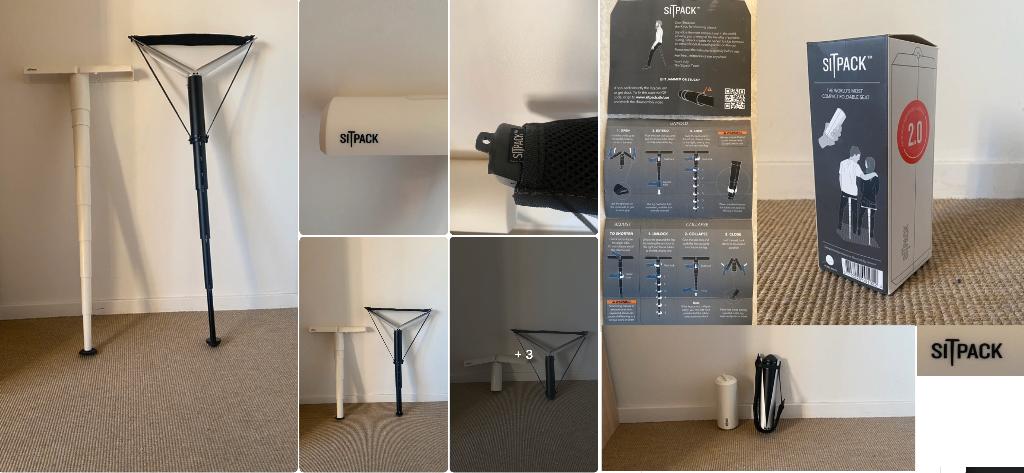 Sitpack Hiking outdoor zitstokken, Ophalen, Zo goed als nieuw, Wandelstok