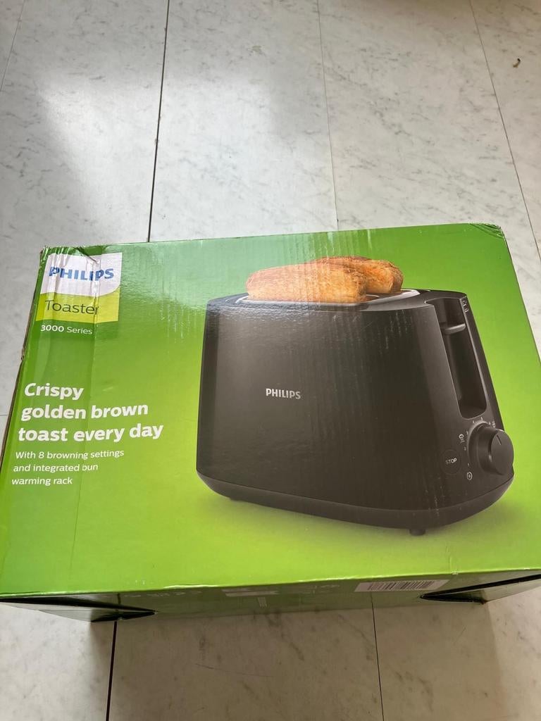 Philips Broodrooster Nieuw in verpakking, Ophalen of Verzenden, Nieuw