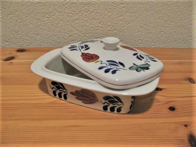 Boerenbont botervloot recht model Boerenbond, Huis en Inrichting, Keuken | Servies, Gebruikt, Schaal of Schalen, Boerenbont, Aardewerk