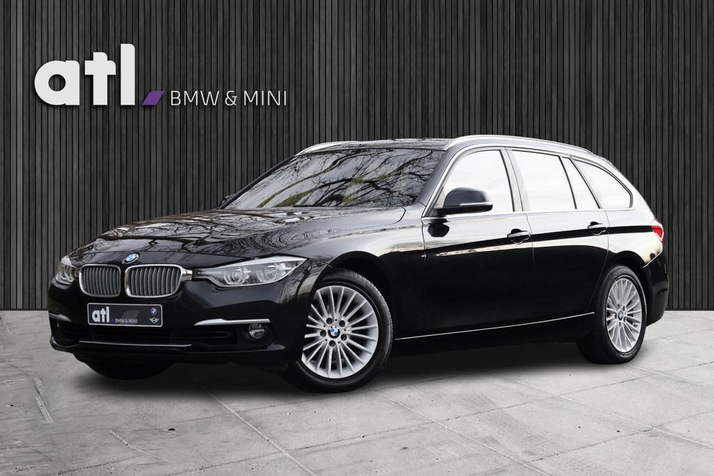 BMW 3-serie Touring 318i Luxury Edition AUT | Org NL | Leder, Auto's, BMW, Automaat, Gebruikt, Euro 6, 1465 kg