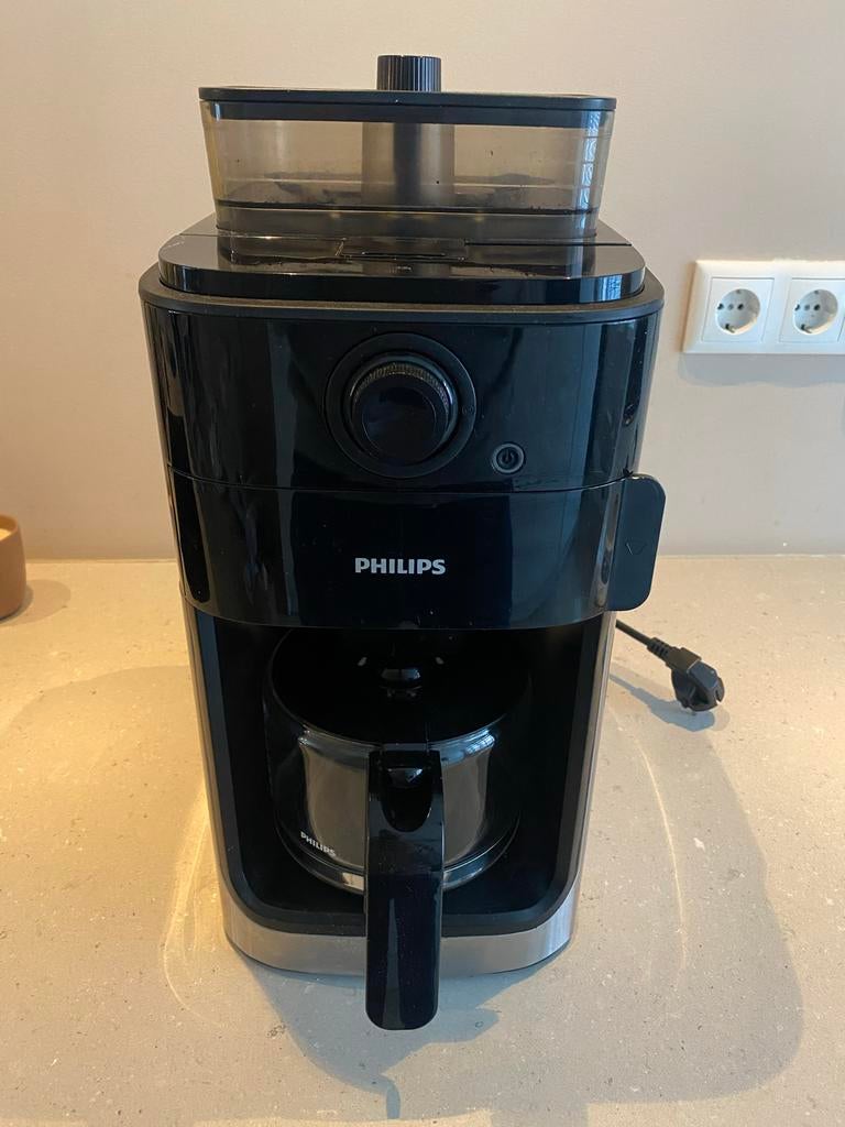 Philips Koffiezetapparaat HD7767, Witgoed en Apparatuur, Koffiezetapparaten, Ophalen, Gebruikt, Koffiemachine, 4 tot 10 kopjes