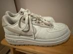 Nike Air Force 1 Luxe style maat 41 wit crème, Ophalen of Verzenden, Zo goed als nieuw, Wit, Sneakers of Gympen