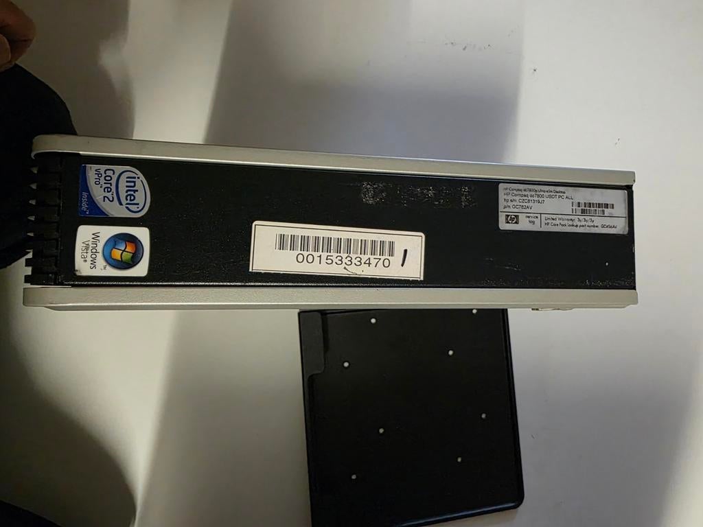 HP Compaq dc7800p Desktop PC met monitor, Computers en Software, Desktop Pc's, Ophalen of Verzenden, Met monitor