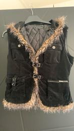 Zwarte strech bidtwarmer met nep bond maar S/M van watcher, Ophalen of Verzenden, Zo goed als nieuw, Maat 38/40 (M), Zwart