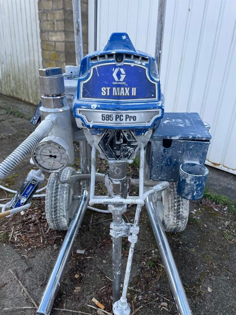 Graco ST MAX II 595 PC Pro Verfspuit, Ophalen, Gebruikt, Verfspuit of Verfpomp