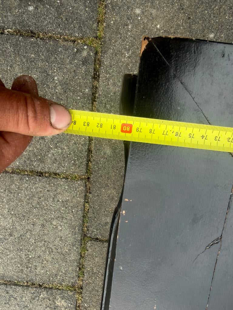 Zwarte Opium Salontafel - Gebruikt, Ophalen, Gebruikt, Vierkant, 50 tot 100 cm