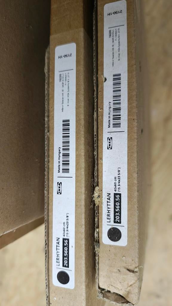 Ikea Lerhyttan 203.560.56 (2 stuks), Nieuw, Minder dan 100 cm, 25 tot 50 cm, 50 tot 100 cm