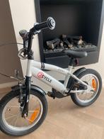 2Cycle BMX-Fun kinderfiets 14 inch wit (3-5 jaar), Ophalen, Staal, V-brakes, 16 tot 20 inch