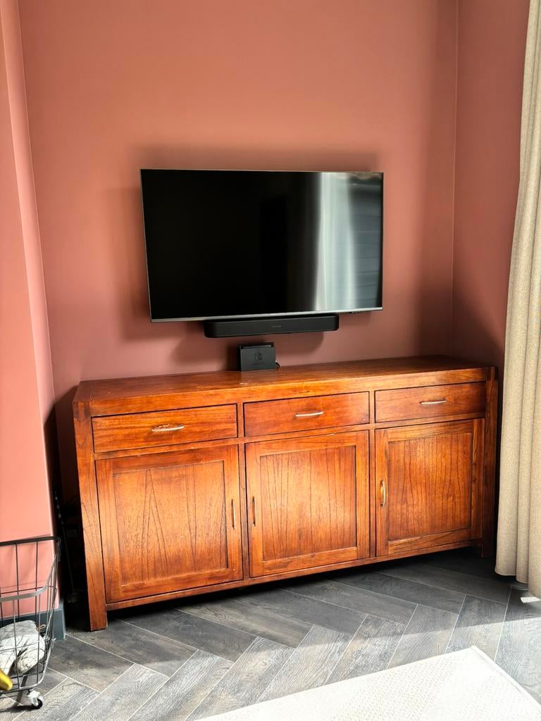 Houten dressoir, Antiek en Kunst, Antiek | Meubels | Kasten, Ophalen