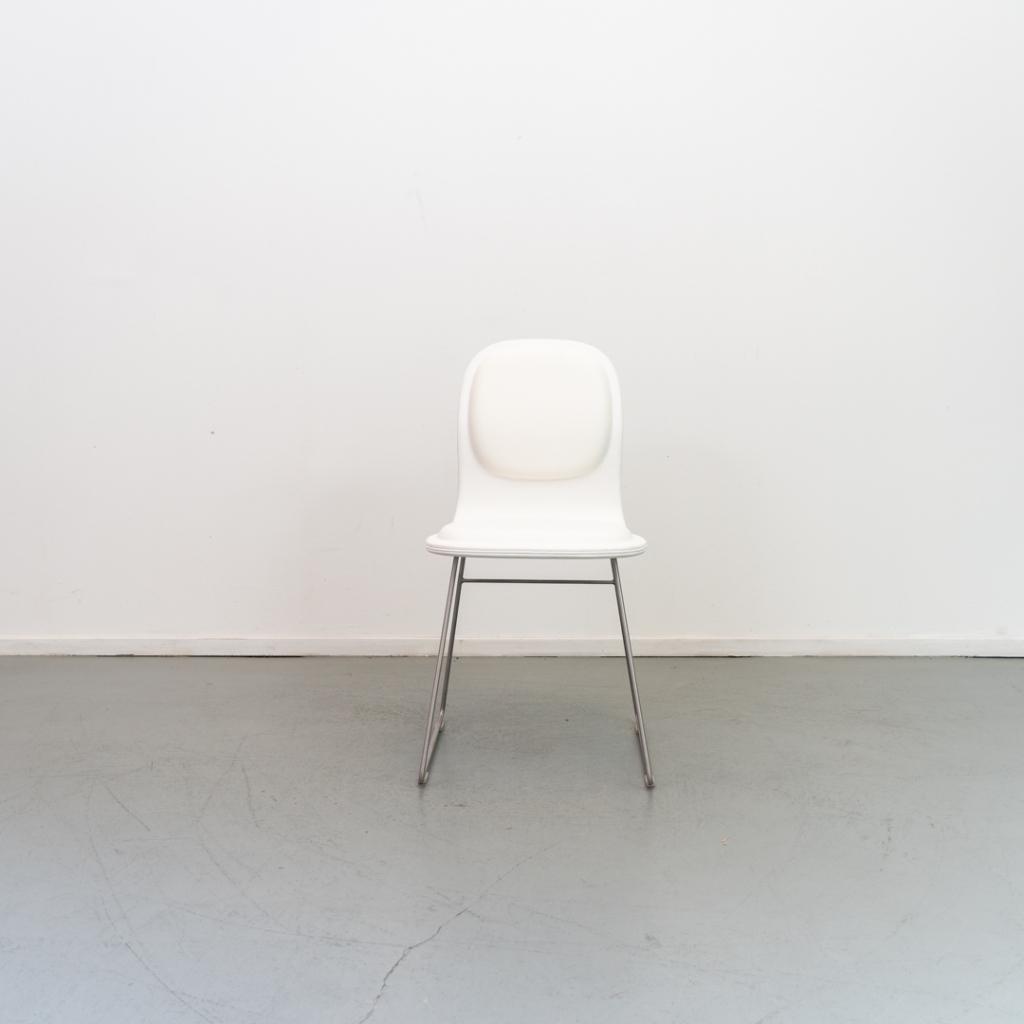 Cappellini stoel Hi Pad Wit Jasper Morrison Nieuw, Niet ingevuld, Niet ingevuld, Nieuw, Eén