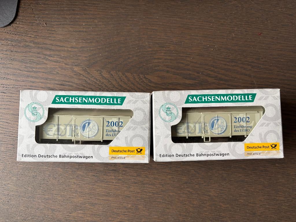 Sachsenmodelle, PIKO, Marklin wagons in OVP, Wisselstroom, Wagon, Zo goed als nieuw, Piko