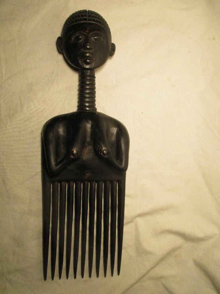 kam beeld Afrika, Antiek en Kunst, Ophalen of Verzenden