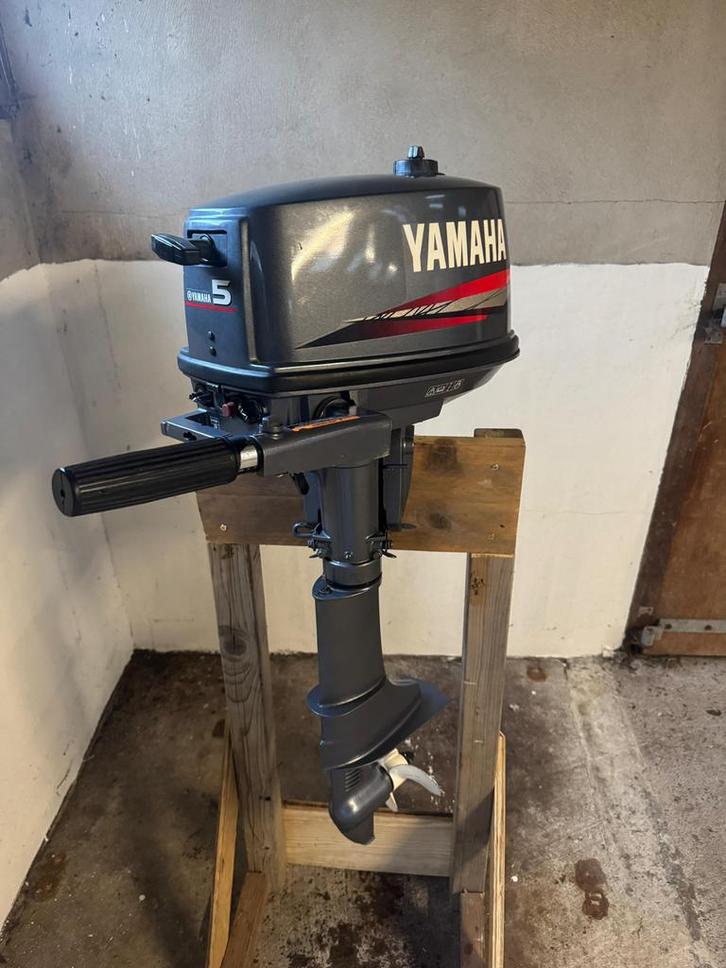 Yamaha buitenboordmotor 5pk 2 Takt kortstaart, Watersport en Boten, Bootonderdelen, Zo goed als nieuw, Motor en Techniek, Motorboot