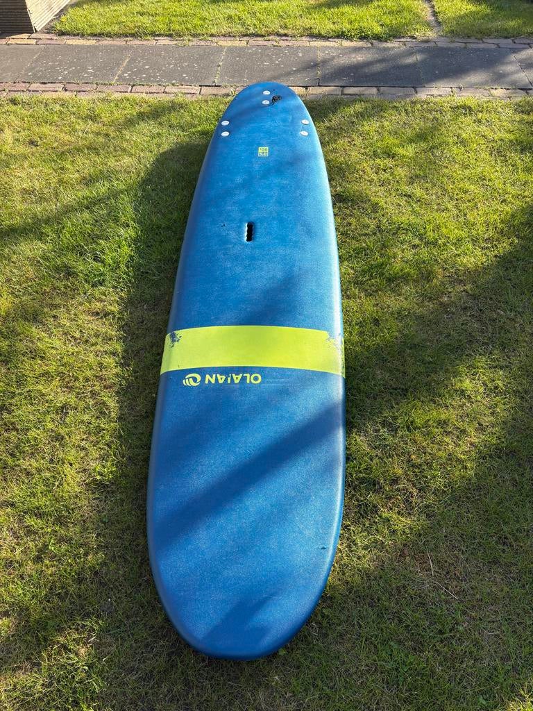 Olaian 8’6 inch Softtop Surfboard - Ideaal voor beginners, Watersport en Boten, Golfsurfen, Ophalen, Gebruikt, Funboard, Met koord
