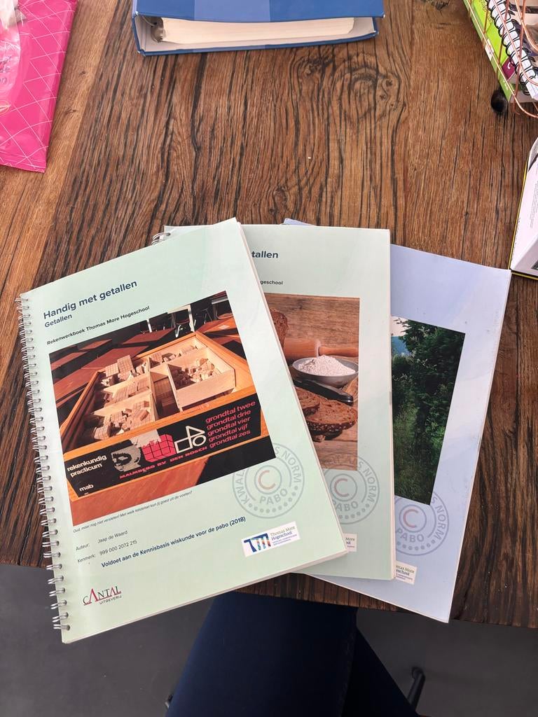 Rekenwerkboeken Thomas More Hogeschool PABO, Boeken, Ophalen of Verzenden, Gelezen, Overige niveaus, Wiskunde A