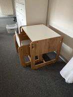 Montessori tafel en stoel - perfect voor jonge kinderen, Ophalen, Zo goed als nieuw, Tafel(s) en Stoel(en)
