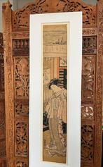 Isoda Koryūsai Houtsnede - Japanse Ukiyo-e Kunst, Antiek en Kunst, Kunst | Etsen en Gravures, Ophalen