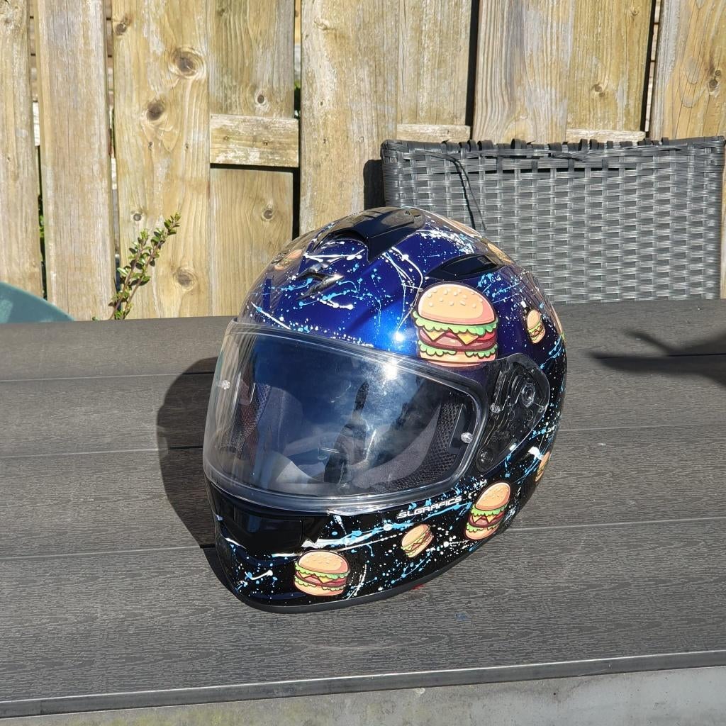 Custom made motorhelm * maat L*, Motoren, Dames, Nieuw zonder kaartje, Integraalhelm, L