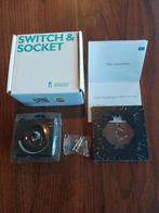 Een nieuwe ongebruikte zwarte inbouwdimmer in doos, Ophalen of Verzenden, Nieuw, Overige typen