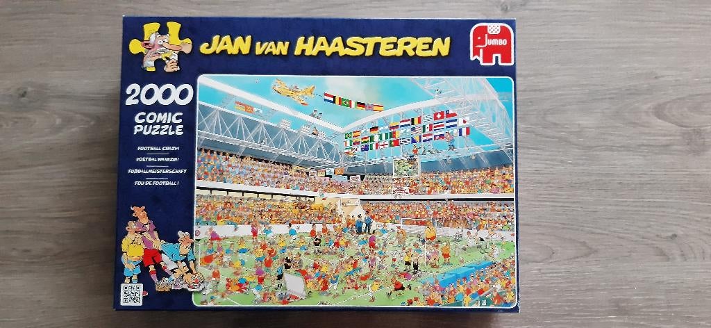 JAN VAN HAASTEREN  2000 STUKJES, Hobby en Vrije tijd, Denksport en Puzzels, Zo goed als nieuw, Legpuzzel, Meer dan 1500 stukjes