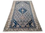Handmade Persian Antique wool Ardebil carpet 136x213cm, Persian Perzisch vintage oosters hype, Gebruikt, 100 tot 150 cm, HYPE POP-UP