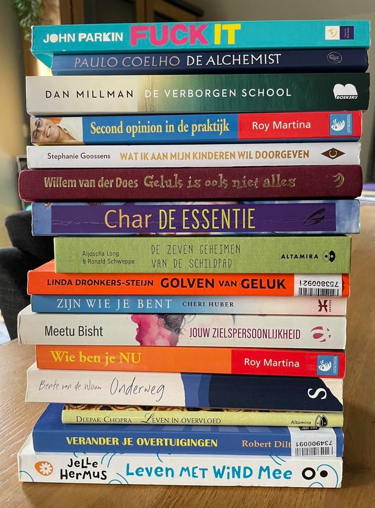psychologie boeken Deepak Chopra, Paulo Coelho, Roy Martina, Boeken, Ophalen of Verzenden, Zo goed als nieuw