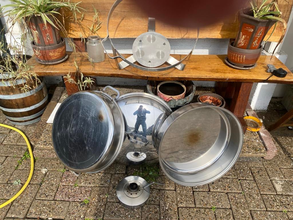 Professionele Chafing Dish - Goed Onderhouden, Ophalen, Gebruikt