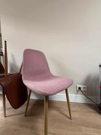 JYSK eetkamerstoelen, 2x roze en 2x bruin, Huis en Inrichting, Stoelen, Ophalen, Gebruikt, Overige kleuren, Vier