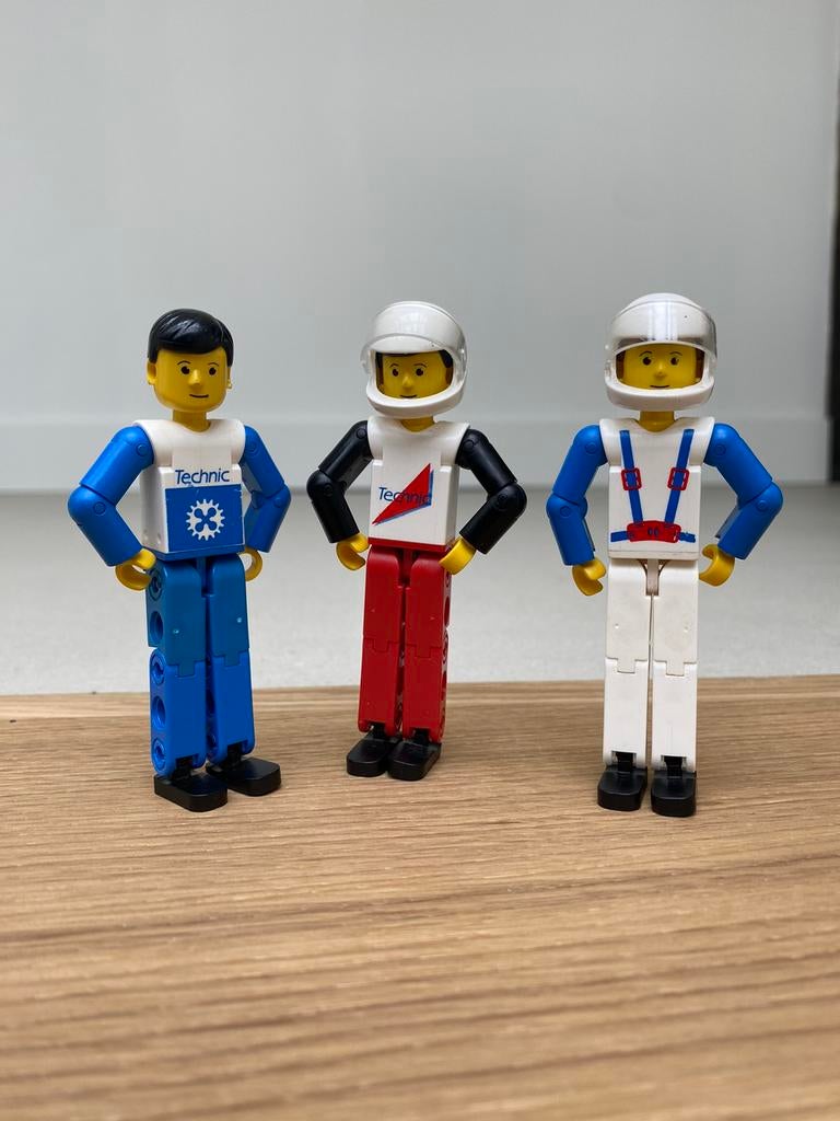 Lego 8714 Technic Figures Poppetjes, Ophalen of Verzenden, Zo goed als nieuw