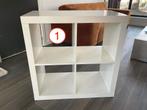 IKEA Expedit (nu Kallax) 4-vaks wit — 1 of 2, evt. met inzet, Ophalen, Gebruikt