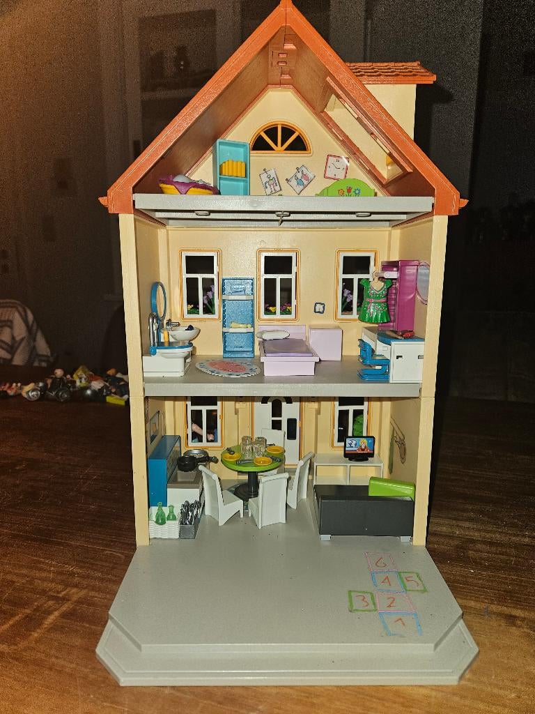 Playmobil Stadsvilla 70014, Kinderen en Baby's, Speelgoed | Playmobil, Ophalen of Verzenden, Zo goed als nieuw, Complete set